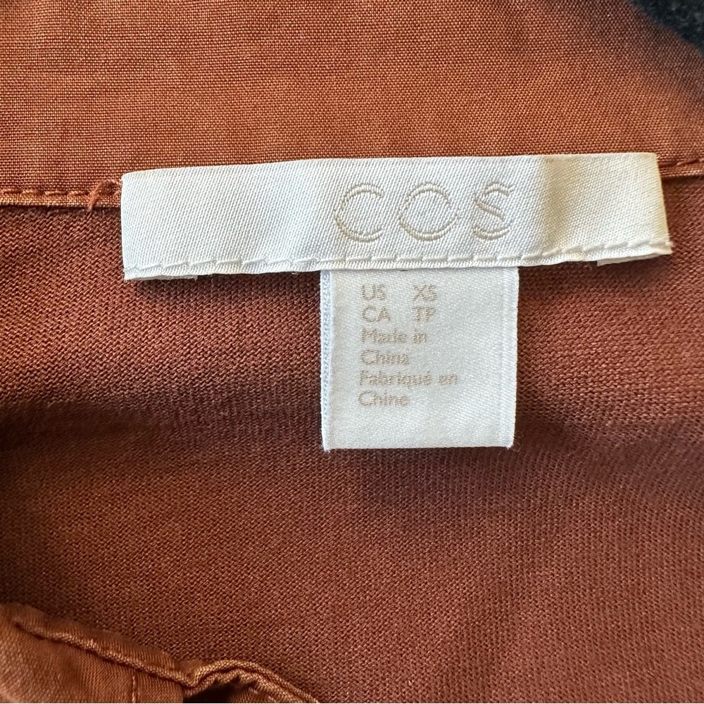 Cos Lightweight Brown Duster Jacket - image 5